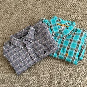Mens Cinch button down shirts ( set of two).